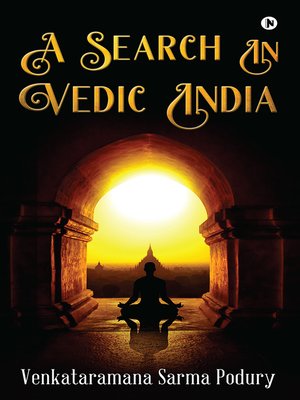 cover image of A SEARCH IN VEDIC INDIA